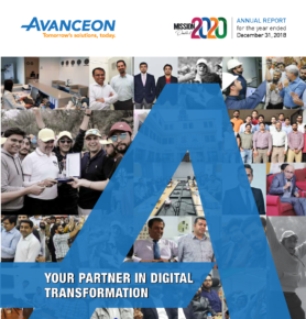Avanceon Annual Report 2018 1